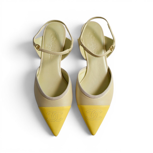 Chanel 26s slingbacks light - chanel,
