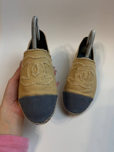 Chanel lambskin espadrilles - chanel,